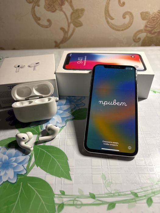 iPhone X AirPods pro2