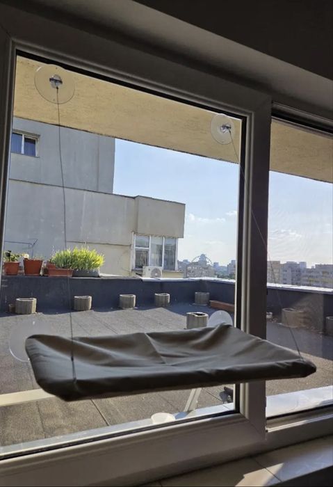 Hamac de geam pentru pisici