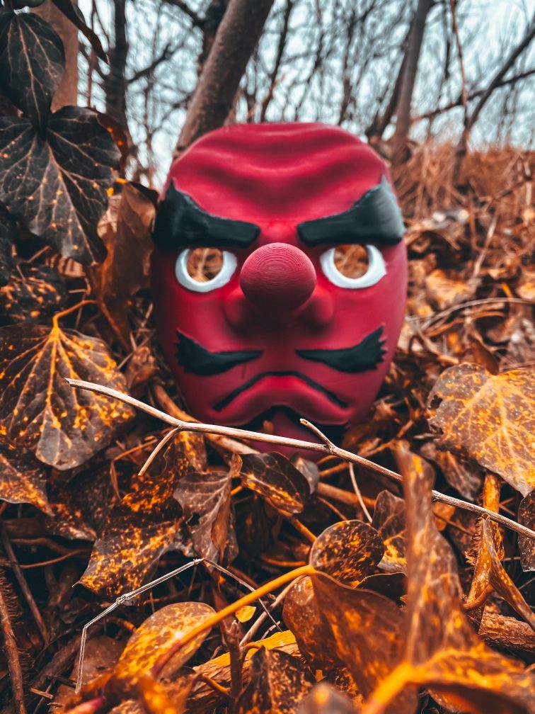 Demon Slayer Самурайска маска Oni Samurai mask Tengu