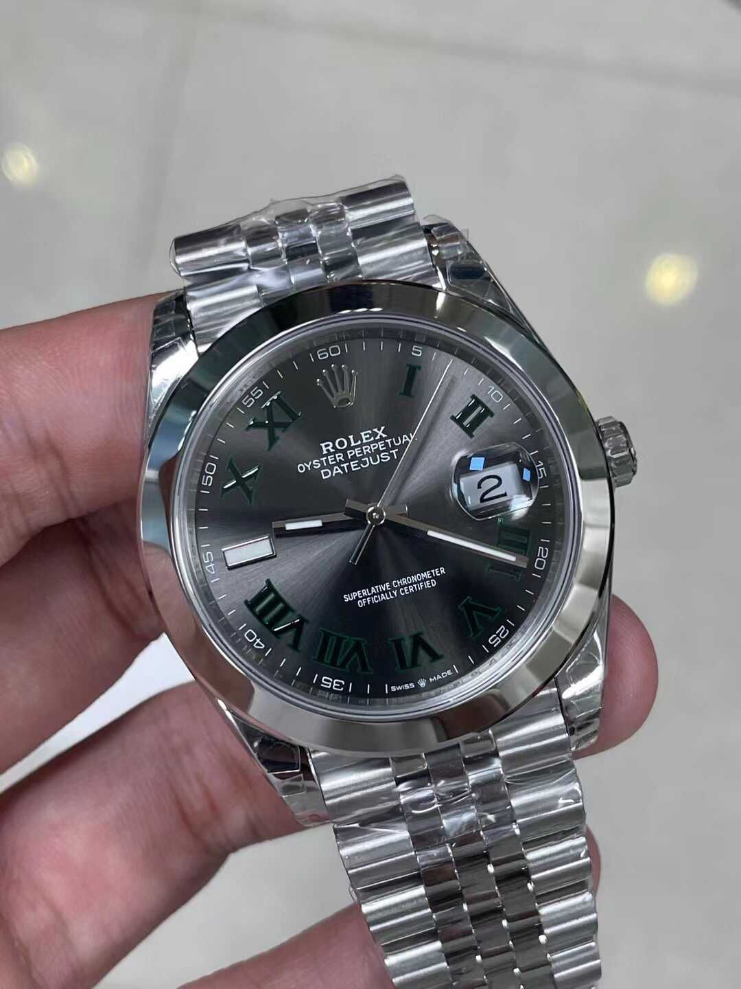 Rolex Datejust Wimbledon Jubilee сребро