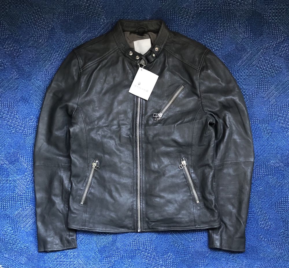 Goosecraft GC Belfast Biker Leather Jacket мъжко яке естествена кожа М