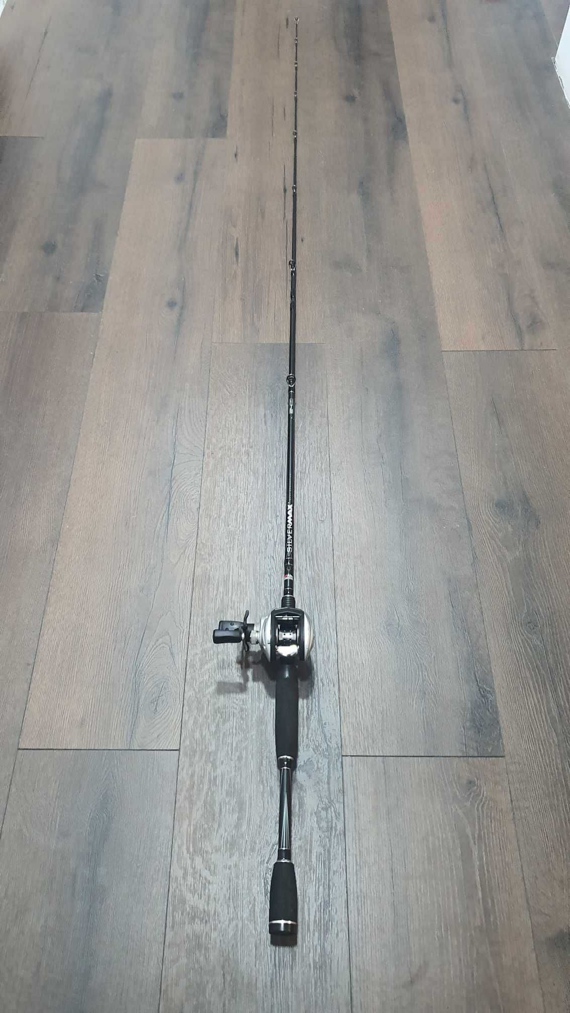 Мултипликатор и спининг въдица Abu Garcia Silver Max - 1.97m, 15-45g