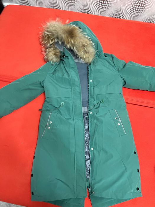 Детская парка зимняя для девочек
