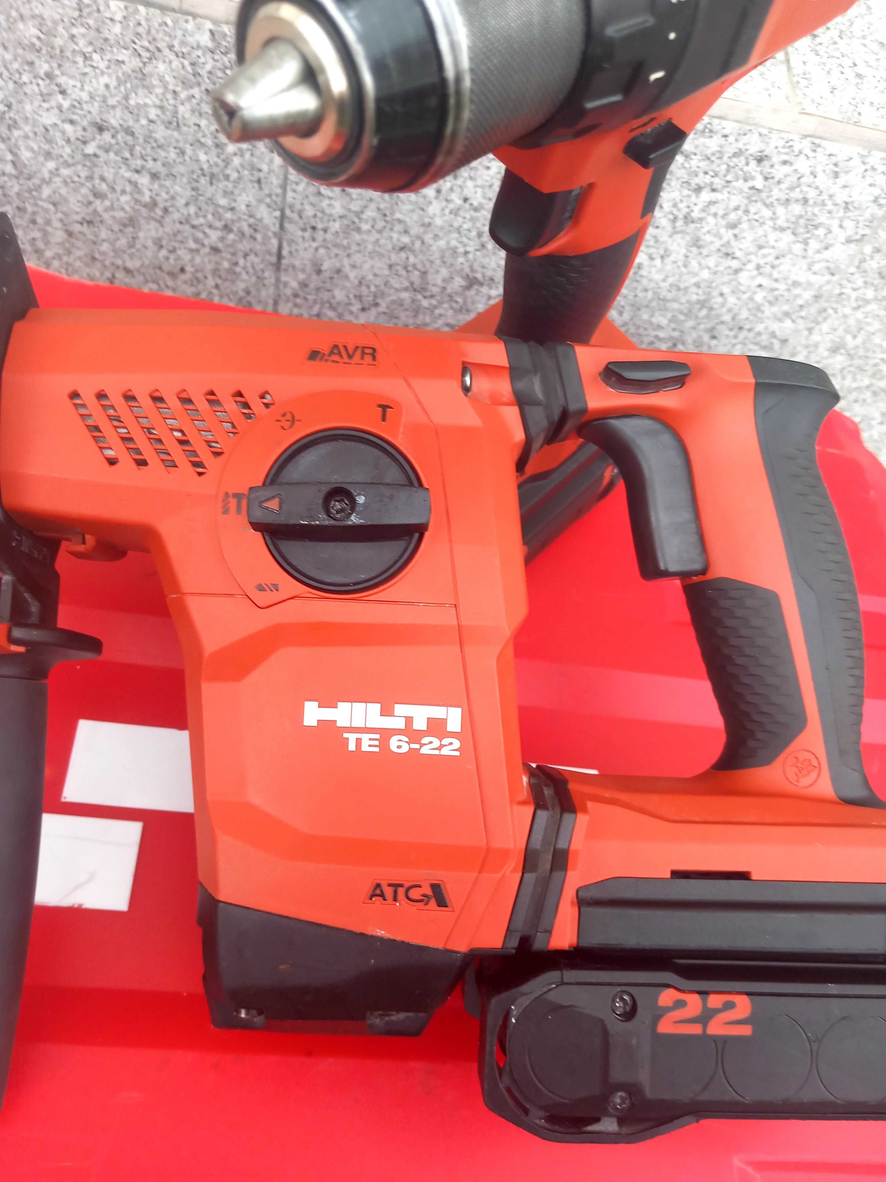 Hilti Set-2 TE6-22 и SF4 -A22  Перфоратор и Винтоверт Nuron