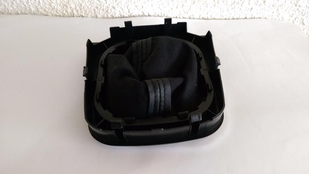 Manson schimbator + nuca PIELE + rama cromata VW Golf 5 6 Jetta cu 5T