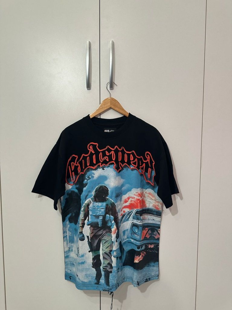 Tricou GodSpeed , HellStar , House of Errors - Size M