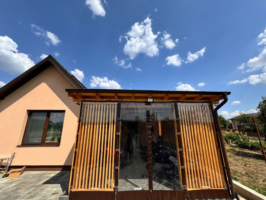 Folie terasa Cristal premium transparenta