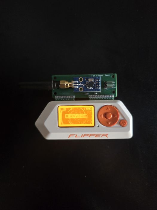 Flipper Zero с антена CC1101