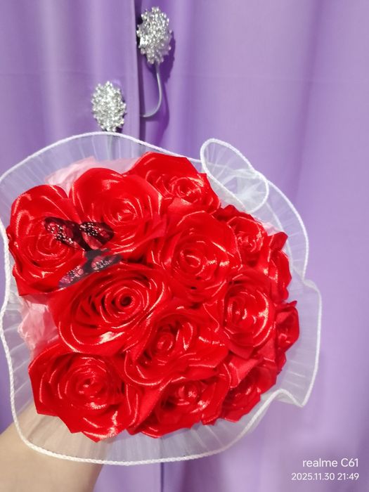 Цветы ручной работы