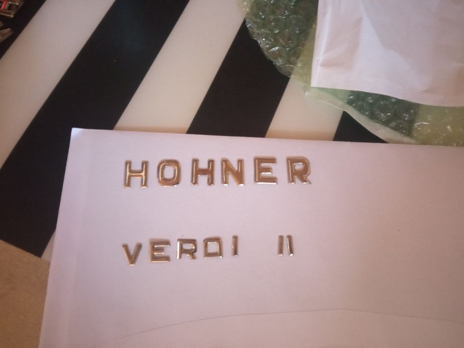Litere originale  pt HOHNER  VERDI II