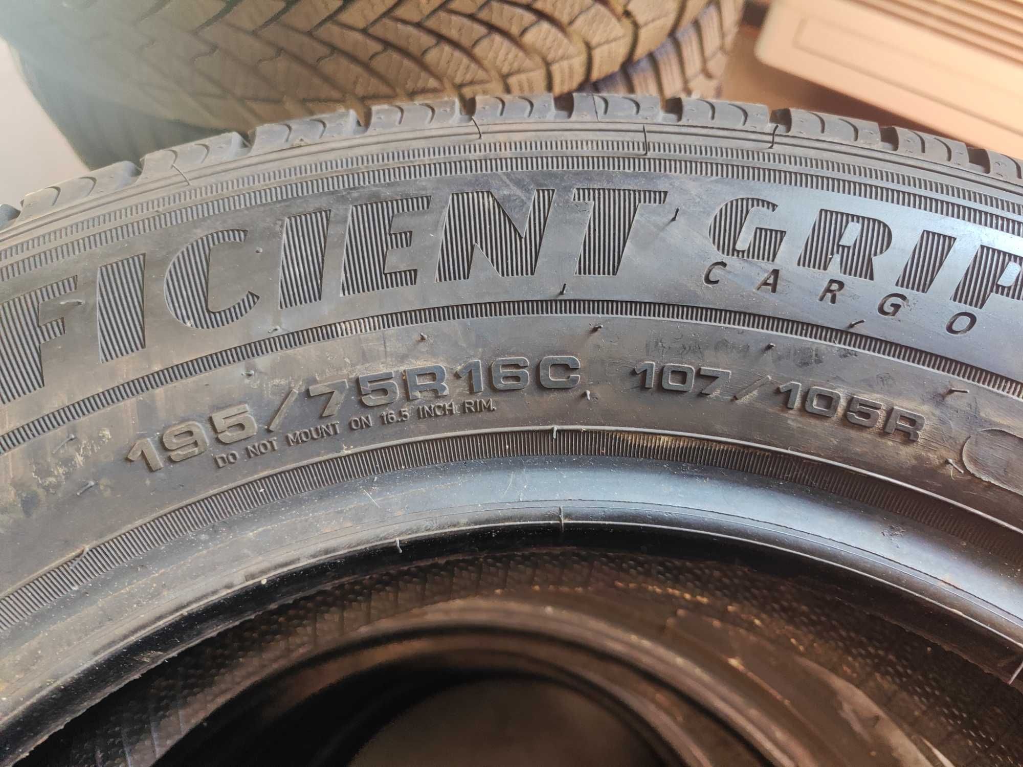 4бр. летни гуми 195/75/16C Goodyear