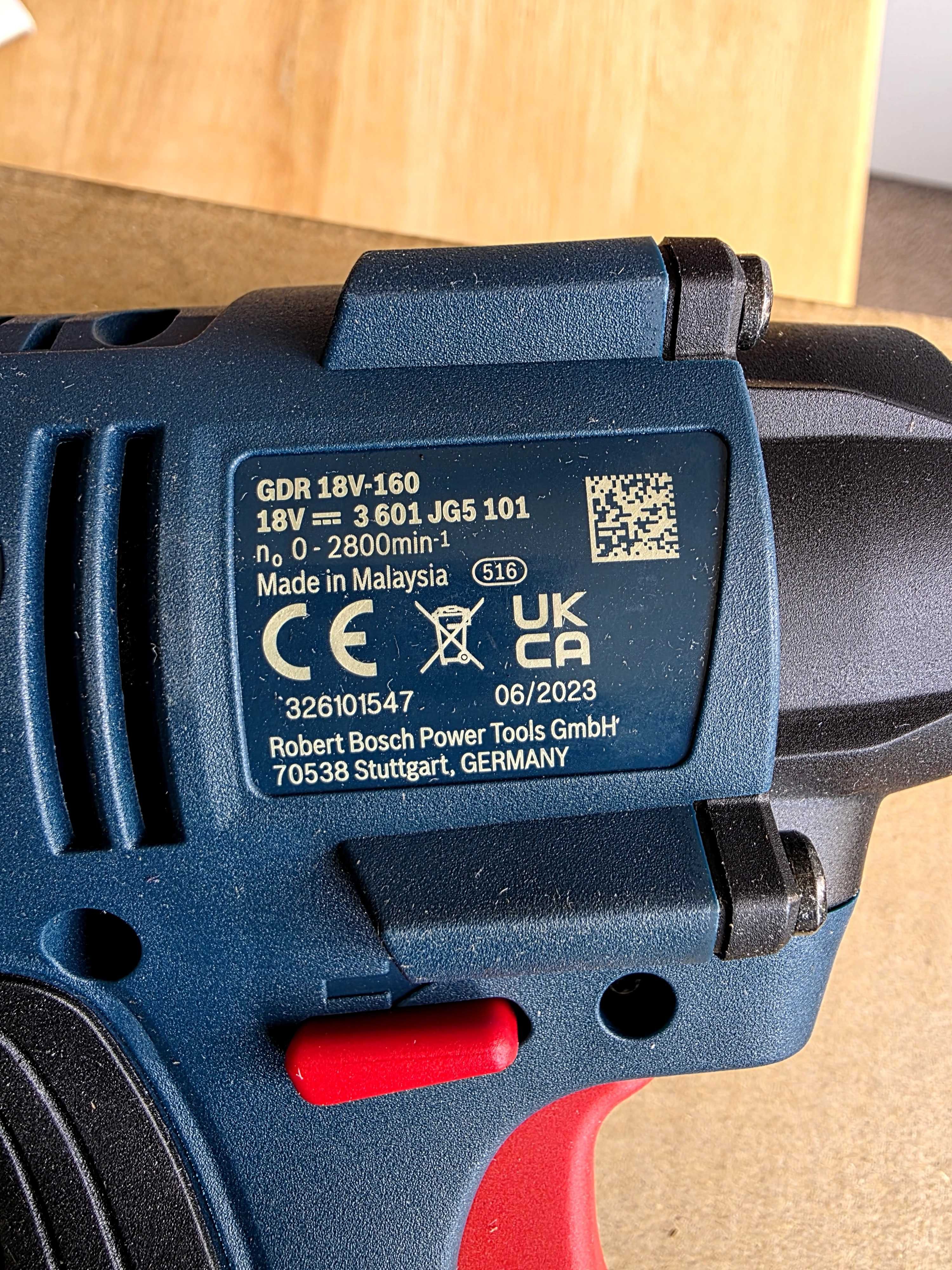 Нов импакт бош Bosch GDR 18V 160