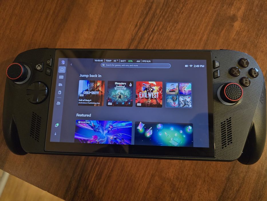 Asus RoG xbox ally X нов 24 месеца гаранция