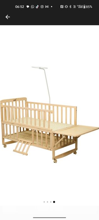 Pătuț balansoar pentru copii