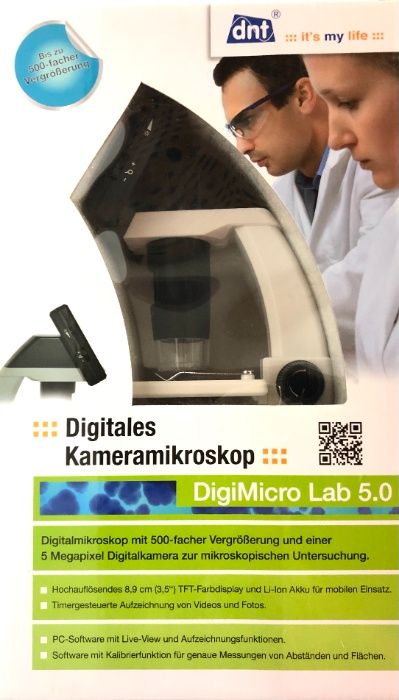 DNT Digimicro Lab 5.0 лабораторен цифров микроскоп 5MP, Германия