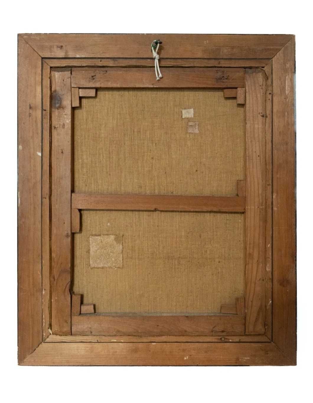 Tablou vechi pictat ulei pânză semnat