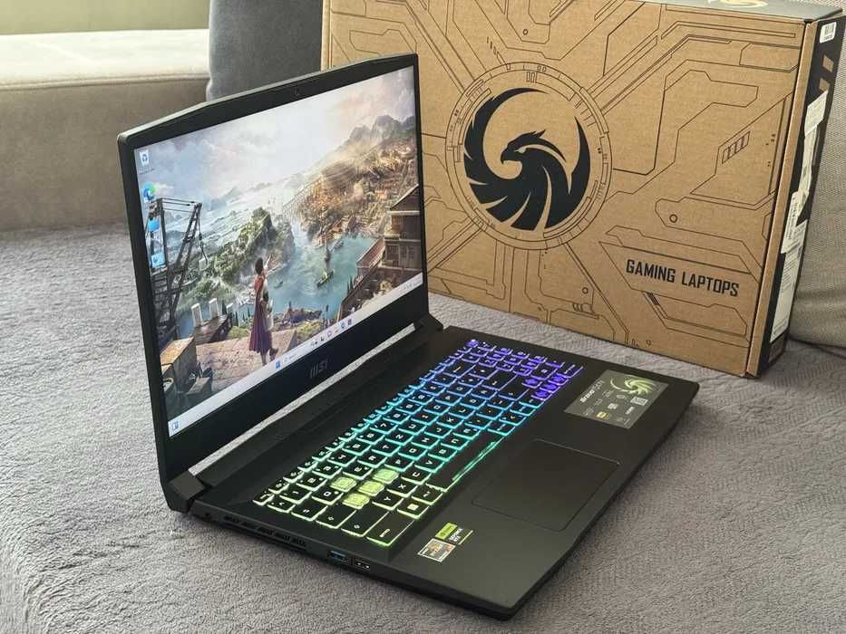 15,6’FHD IPS 144Hz/Ryzen 7-7735HS/RTX 4060/MSI Bravo/16GB DDR5/512GB