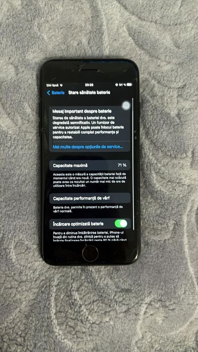 iPhone 7 – ecran spart,funcțional– 110