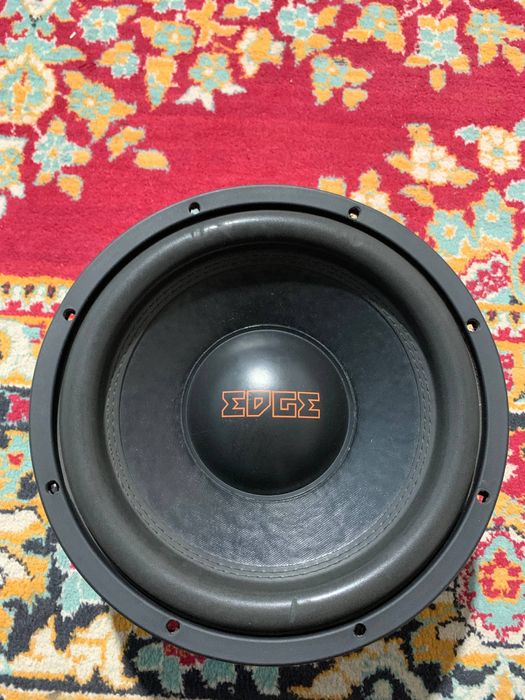 Edge subwoofer 12 dyum 400 rms 800 max truba korbda