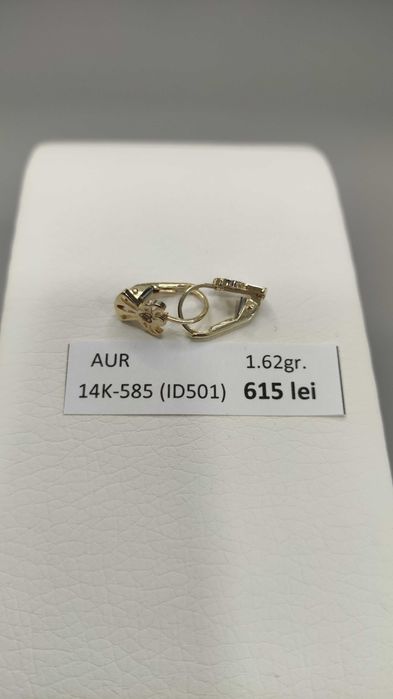 Cercei aur 14 Karate (1.62 grame) ID501-AG2