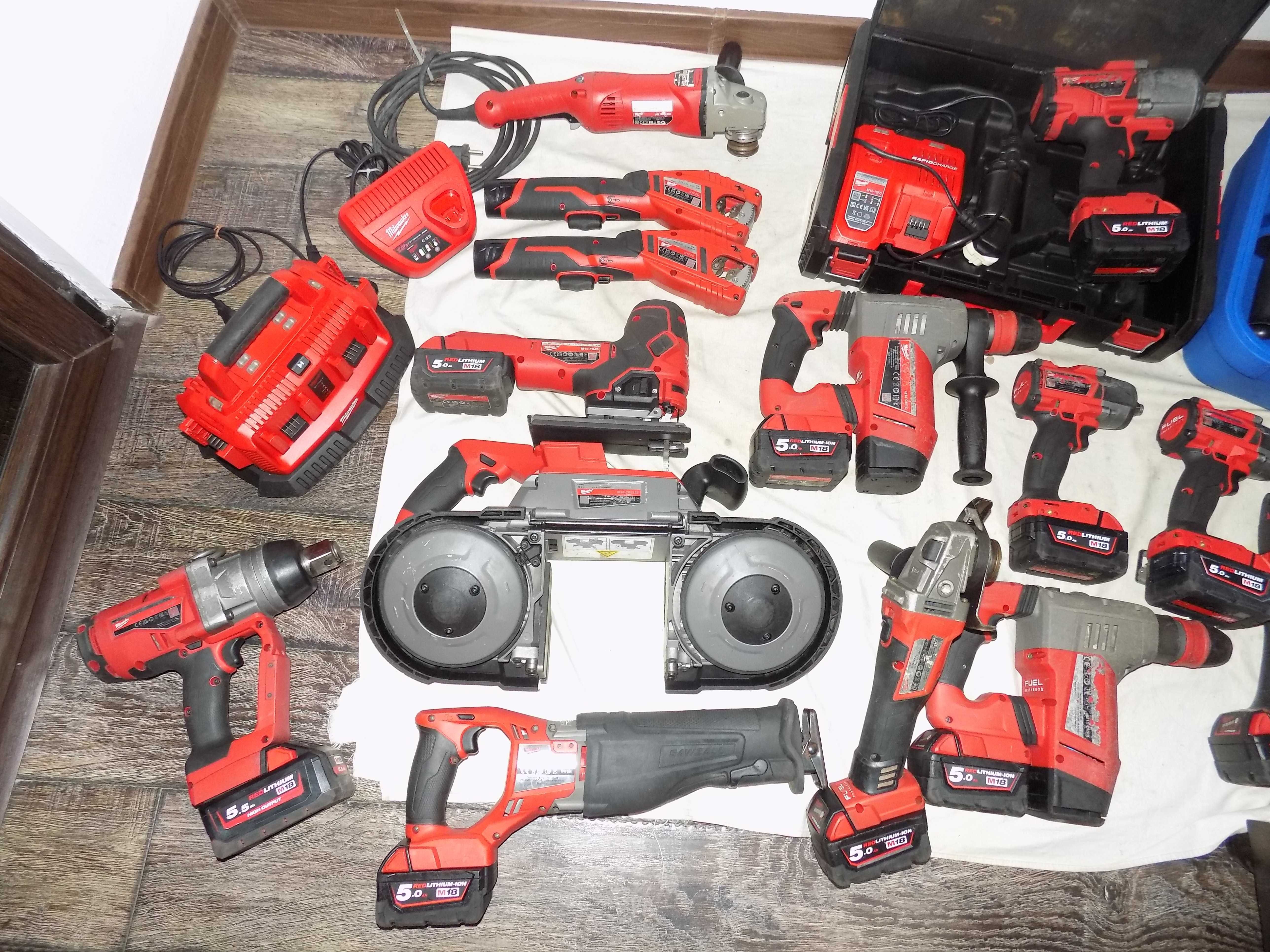 Impact 1Tol , 3/4 , 1/2 , flex Milwaukee, masina slituit Baier BDN 453