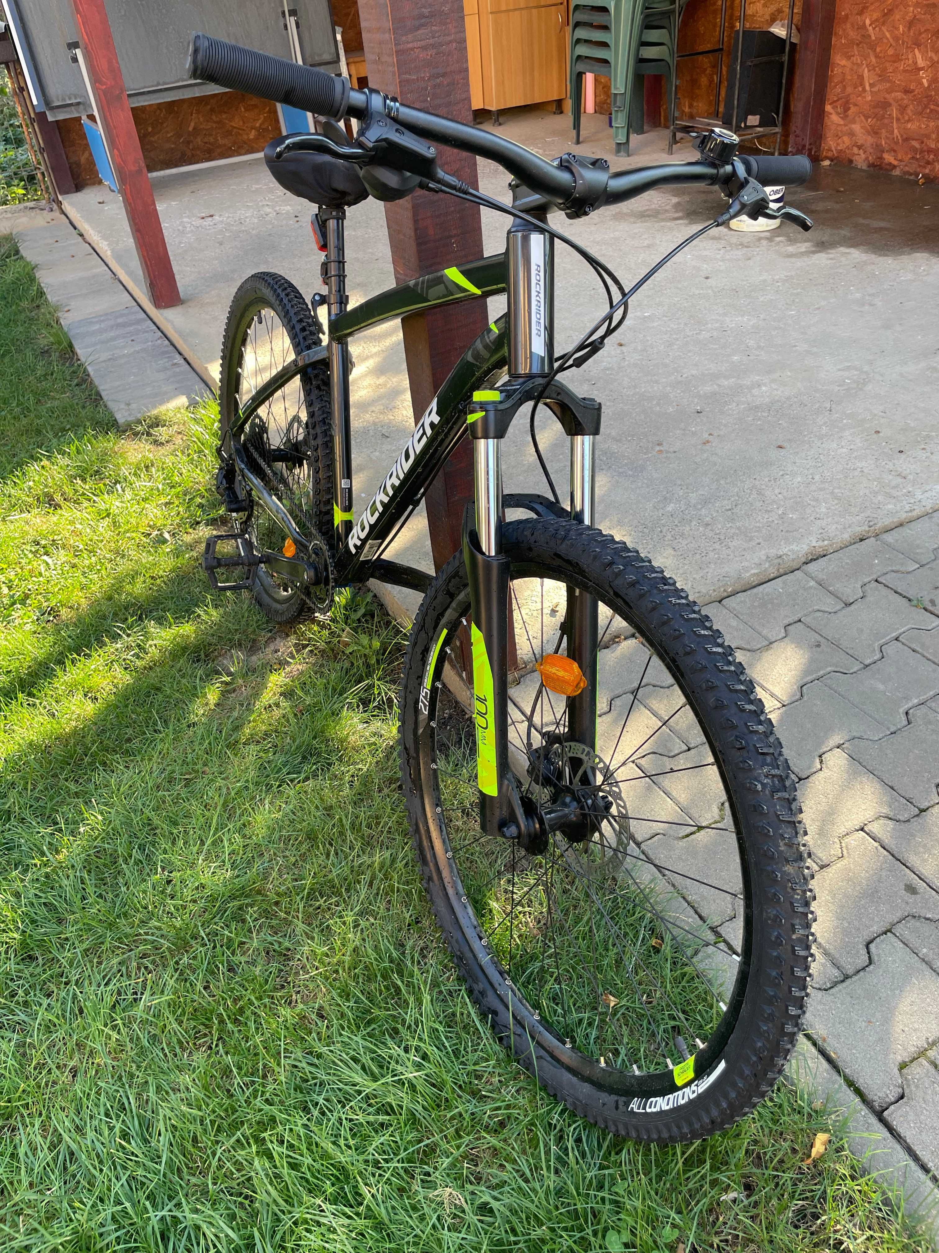 Bicicleta Rockrider MTB ST 530 27.5 inch, cadru aluminiu, marimea L
