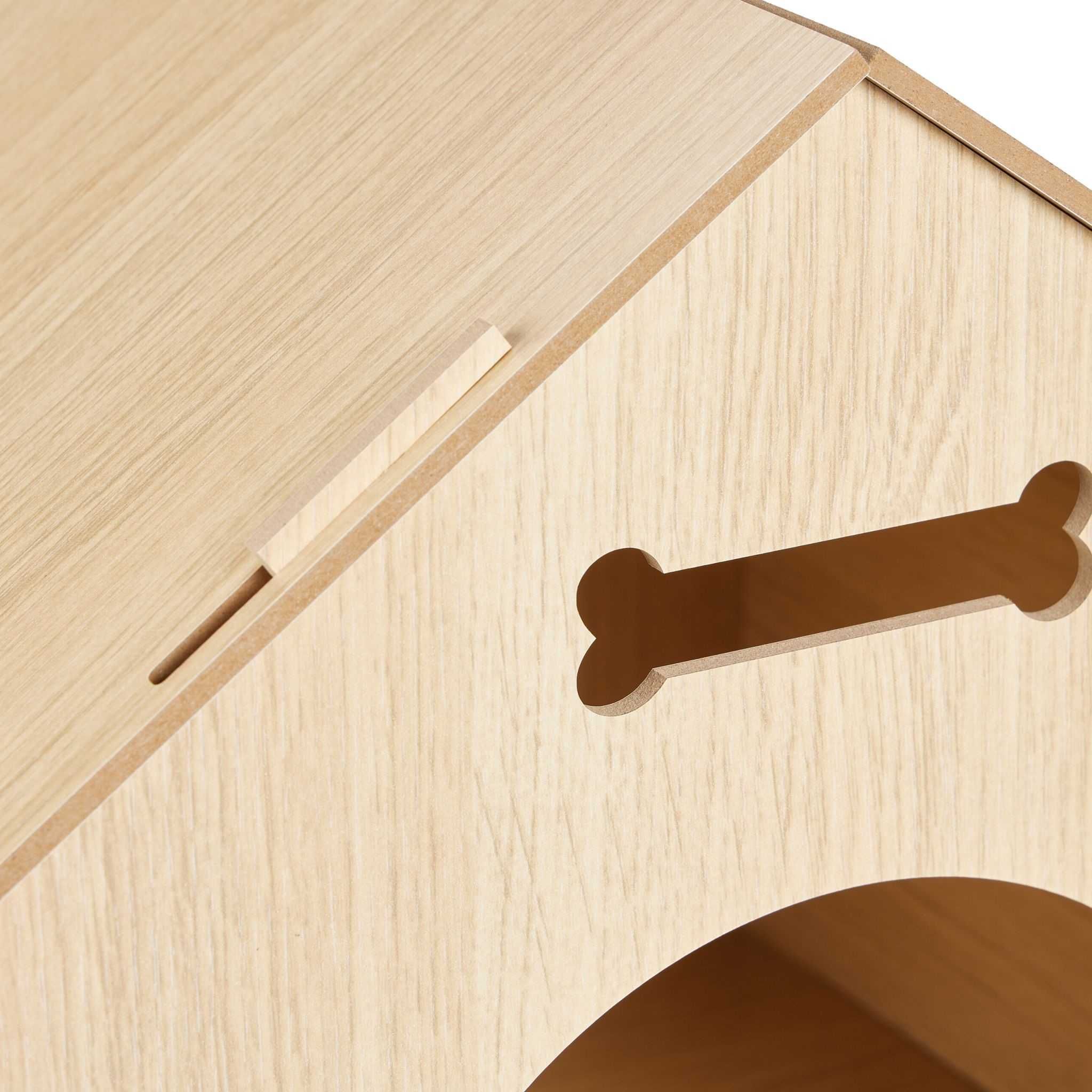Cusca pentru caini sau pisici constructie proprie MDF 35 x 36 x 34 cm
