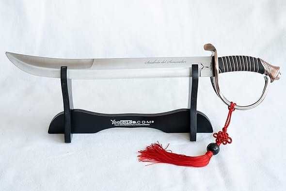 YesEatIs - Sabia somelierului cu cutie de afișare- mâner din bronz