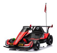 Masinuta-Kart electric, Racing F1 500W 24V, telecomanda, culoare rosie