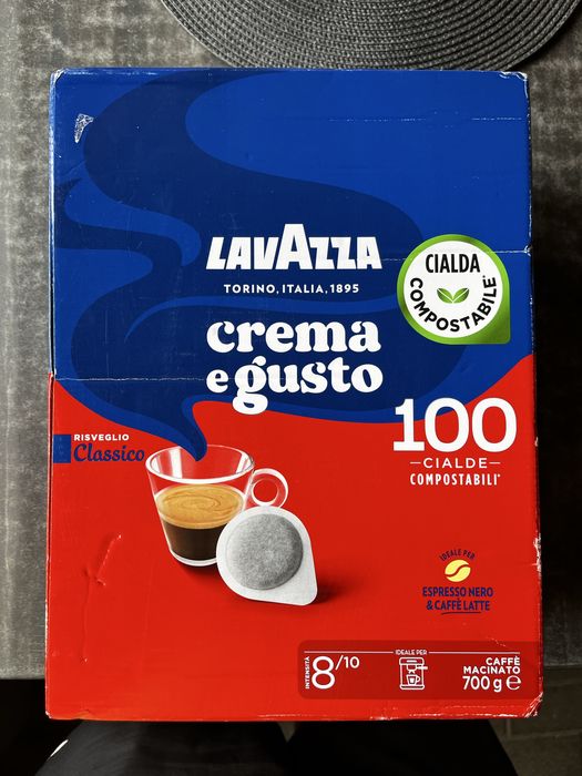 Vând paduri de cafea Lavazza crema e gusto