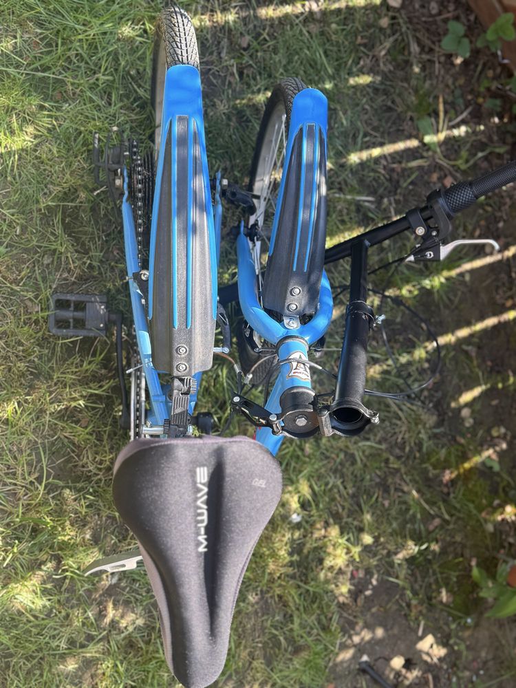 Bicicleta pliabila Velors Advantage V2052A 20", albastru