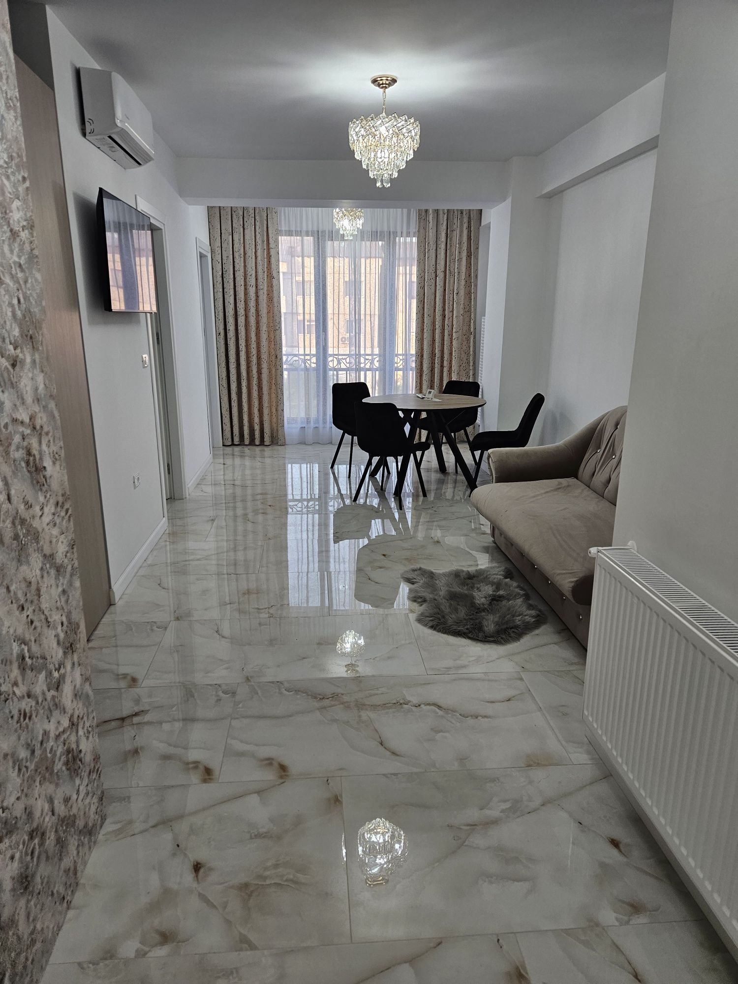 Inchiriez apartament pentru prima utilizare, in bloc nou