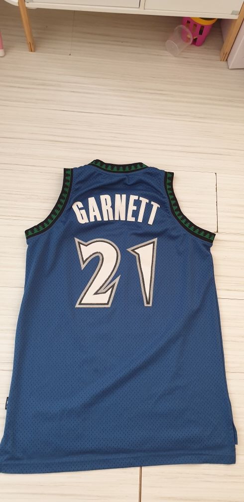 Adidas NBA Timberwolves GARNETT # 21 Mens Size М ОРИГИНАЛ! МЪЖКИ ПОТНИ