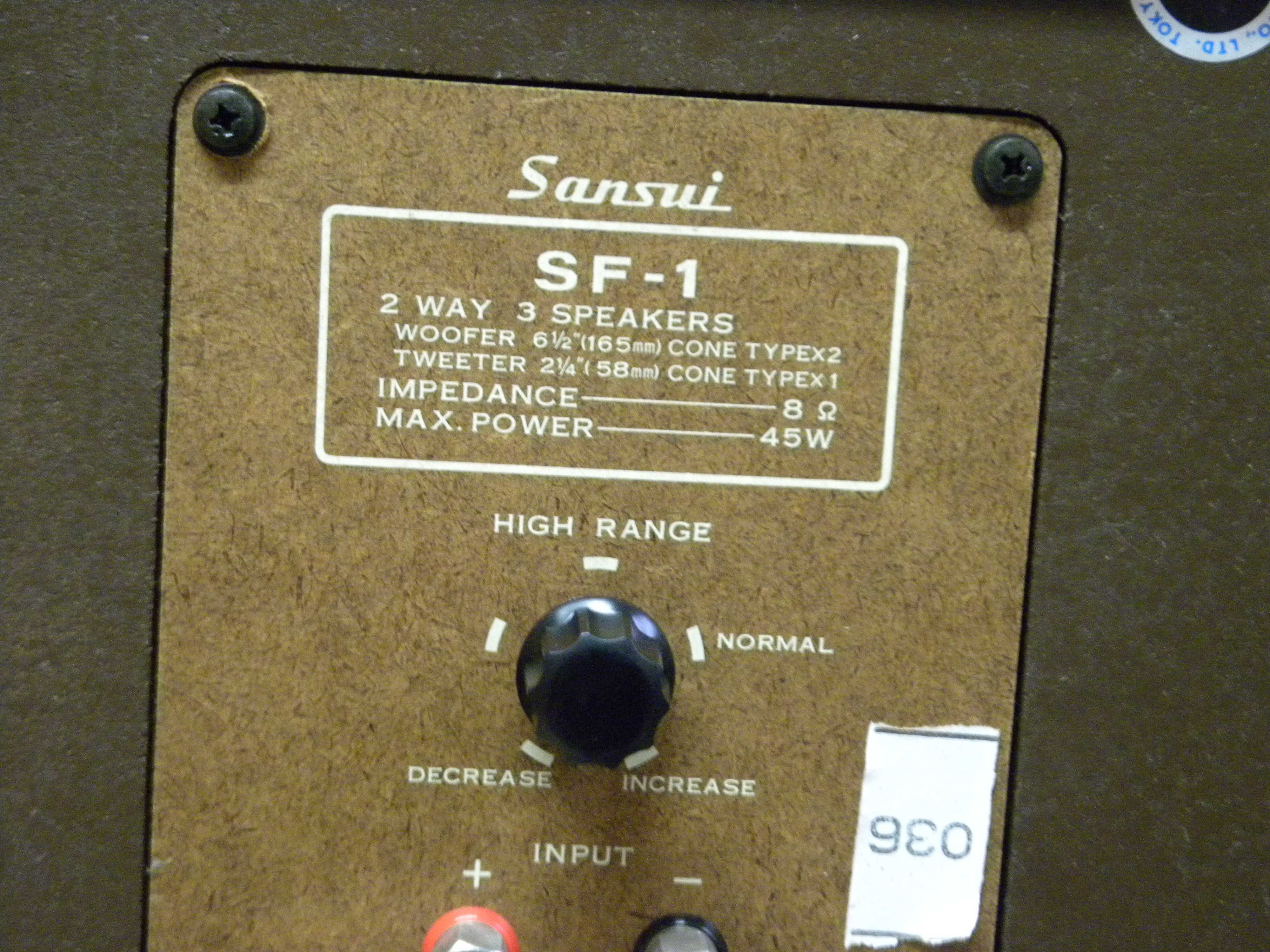 Vintage Sansui SF-1 (1972)