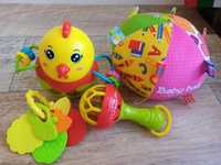 Детски играчки за бебе Лот от бебешки играчки Дрънкалка Гризалка