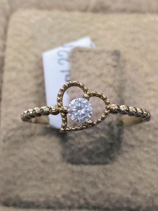 Златен Пръстен Сърце 1.22гр / 14К