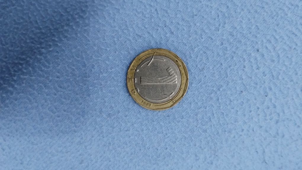 Moneda 1€ pt colectionari.