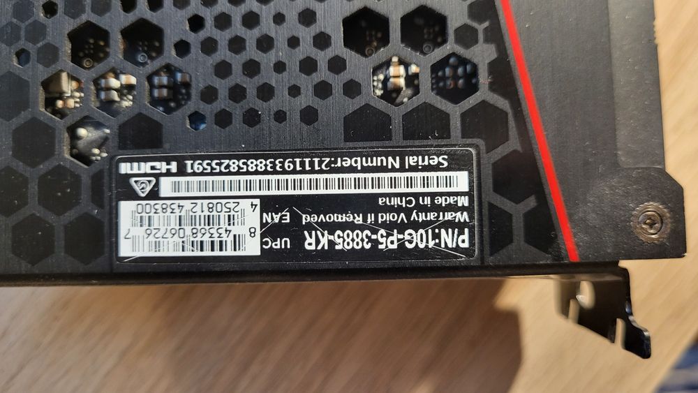 Placa video nvidia rtx3080 evga