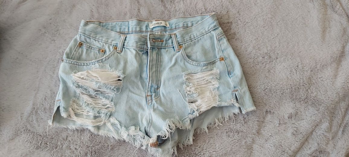 Pull Bear дънкови къси панталонки 38