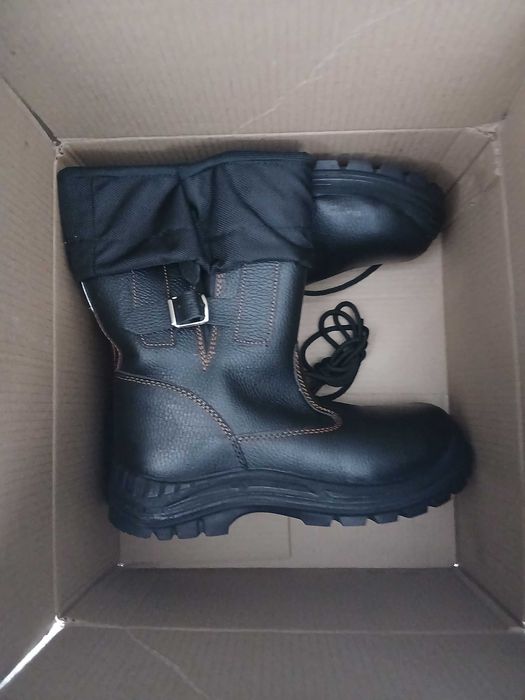 Новые кирзовые сапоги с мехом