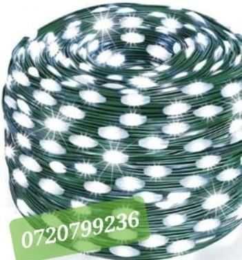 Instalatie exterior tip banda cu LEDuri 100m