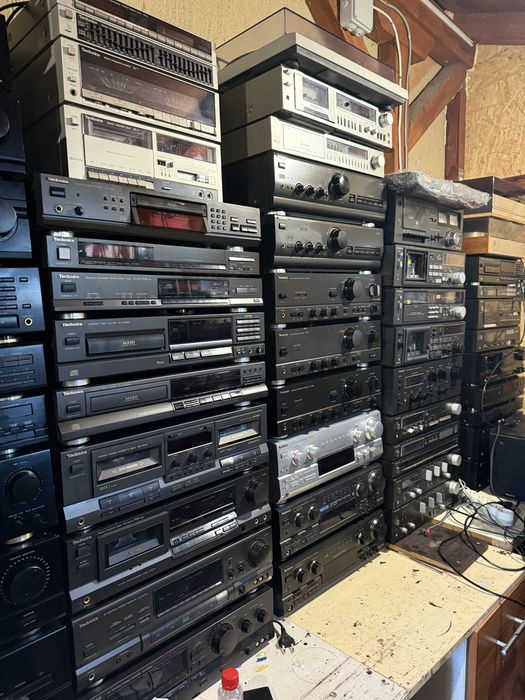 Technics amplificator amplituner cd deck tuner