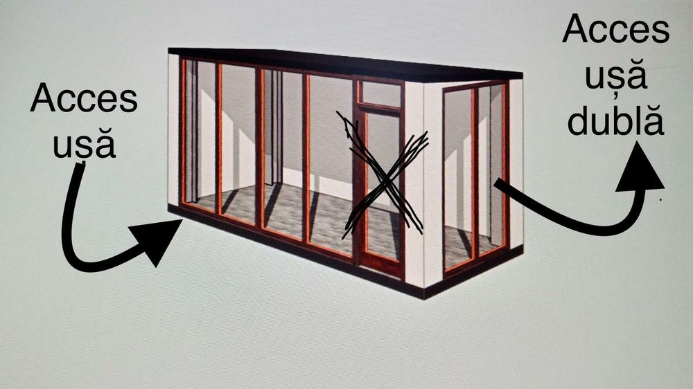 Vand container vitrina