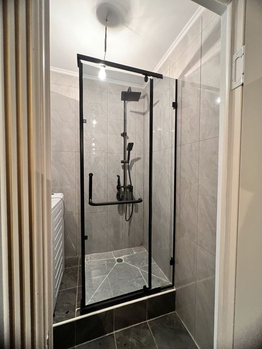 Перегородки из стекла,душ Алматы,Межкомнатные,душевая кабина