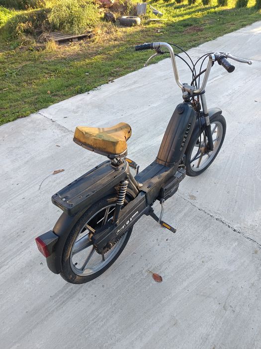 Moped/scuter/motoreta garelli cu pedale, motor 49 cc, merge perfect