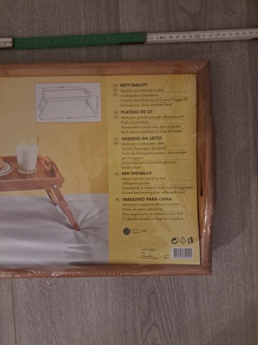 Masuta pat plianta din lemn