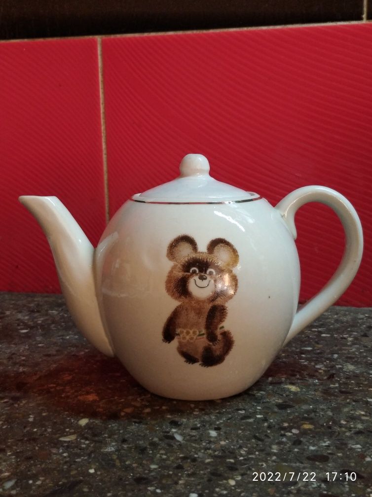 Чайники олимпийский мишка