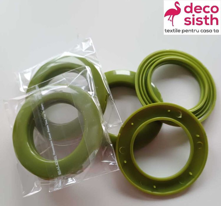 Inele tip capsa pentru perdele/draperii