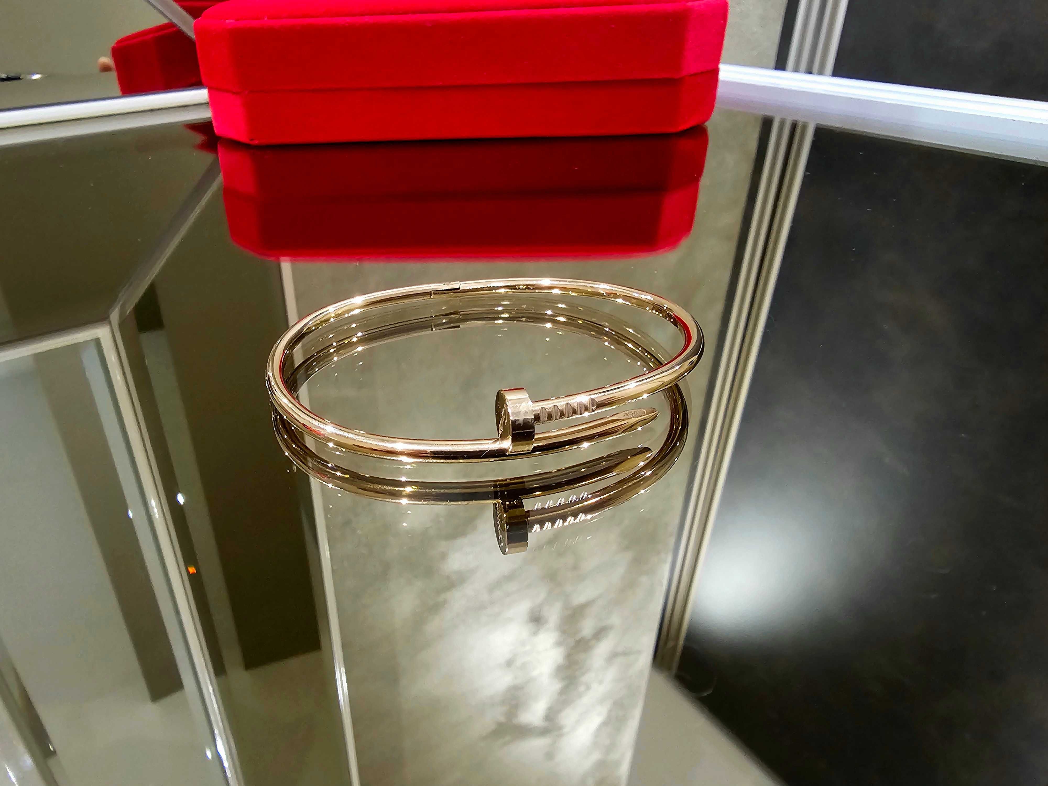 CARTIER Nail Juste un Clou Small Thin Rose Gold Гривна Пирон