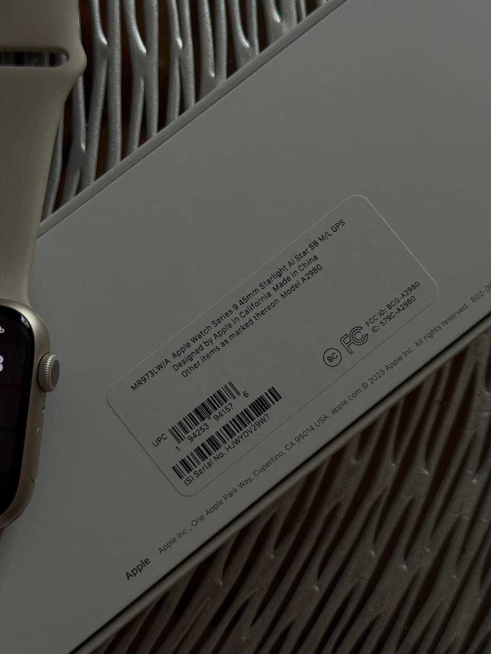 Часы apple watch 9 series 45mm